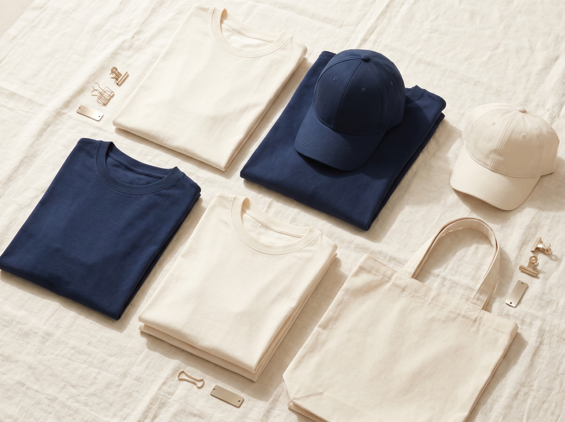 Textiles et casquettes brandés